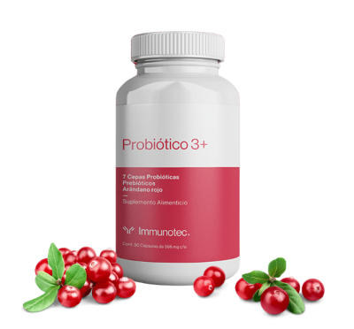 Probio 3+ con arándanos. El mejor suplemento probiótico de Immunotec - 3